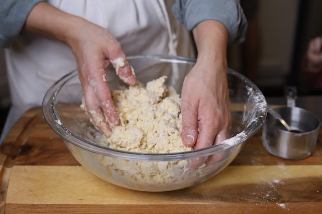 shaggy pie crust dough